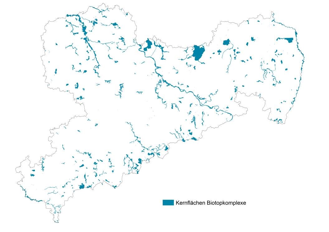 Kernflächen Biotopkomplexe